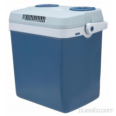 Knox Gear 27 Quart Electric Cooler/Warmer with Dual AC and DC Power Cords (Blue)